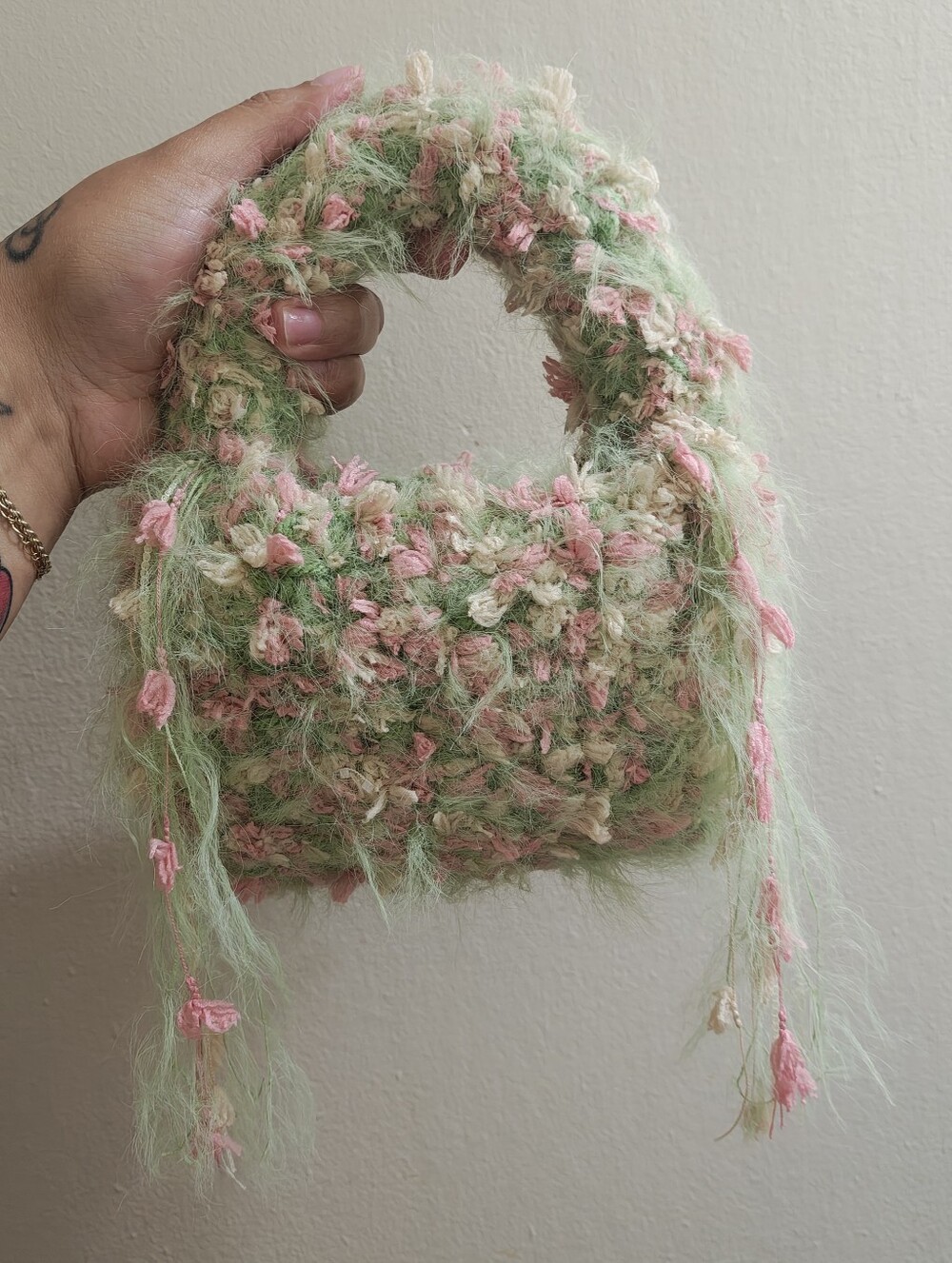 Crochet Fairy Mini Handbag - Picture 1 of 9